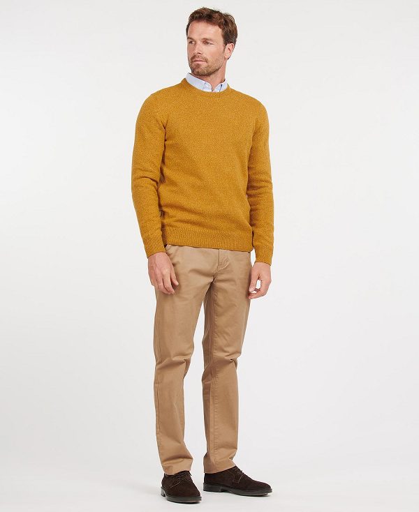 Barbour Essential Tisbury Crew-neck Sweatshirt Copper | BABO88520