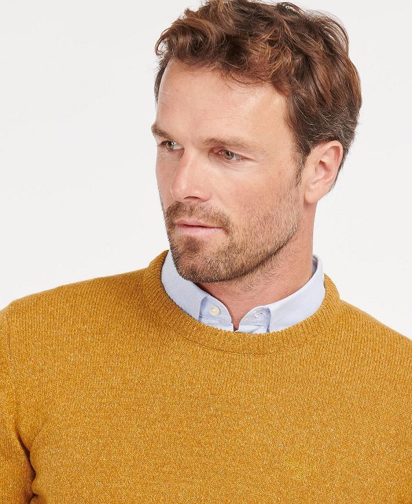 Barbour Essential Tisbury Crew-neck Sweatshirt Copper | BABO88520