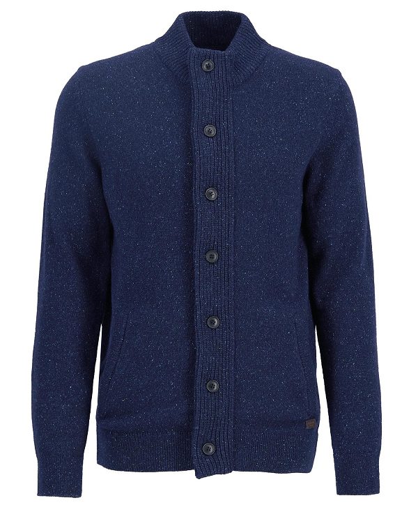 Barbour Essential Tisbury Sweatshirt Navy | BABO88566