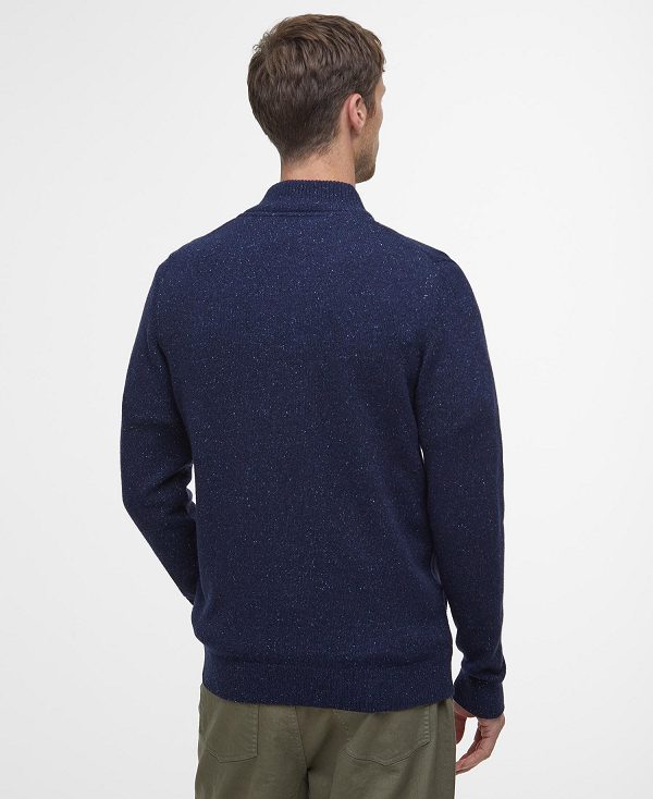 Barbour Essential Tisbury Sweatshirt Navy | BABO88566