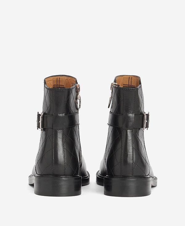 Barbour Everly Ankle Boots Classic Black | BABO89860