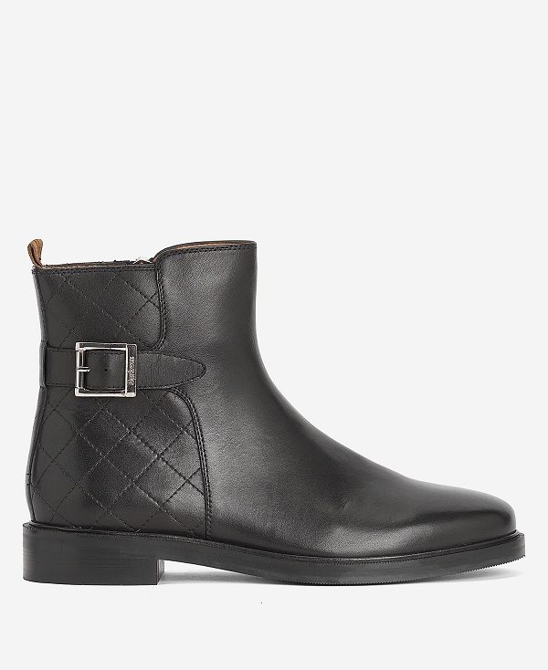 Barbour Everly Ankle Boots Classic Black | BABO89860