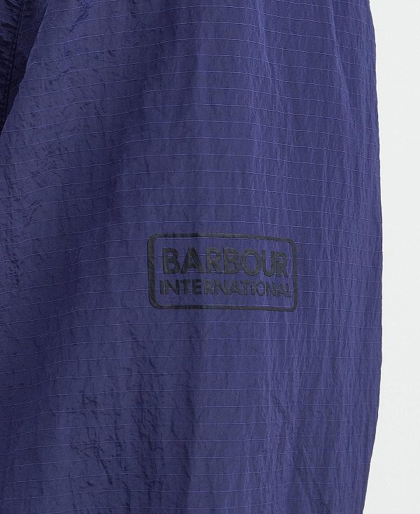 Barbour Exchange Hooded Jacket Pigment Navy | BABO88471