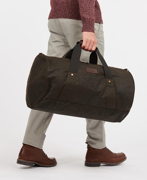 Barbour Explorer Wax Duffle Bag Navy | BABO88933