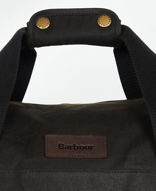 Barbour Explorer Wax Duffle Bag Navy | BABO88933