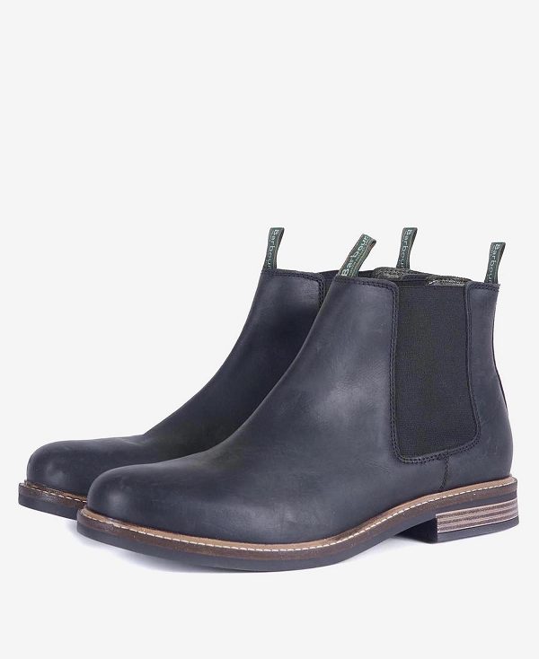 Barbour Farsley Chelsea Boots Black | BABO88844