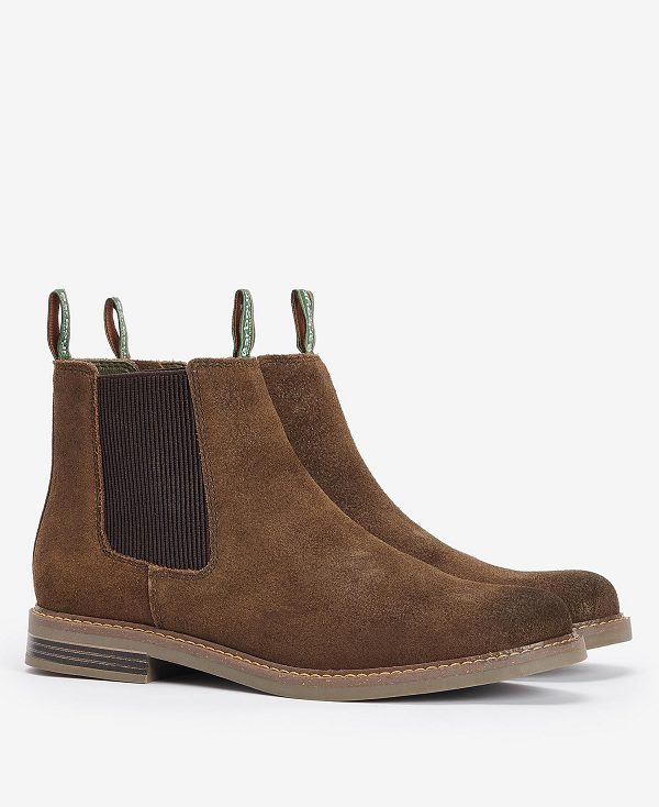 Barbour Farsley Chelsea Boots Khaki | BABO88876