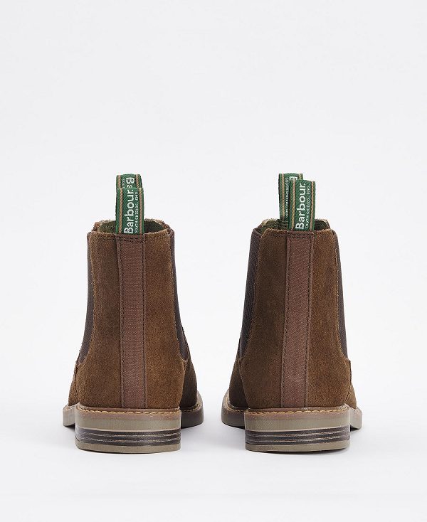 Barbour Farsley Chelsea Boots Khaki | BABO88876