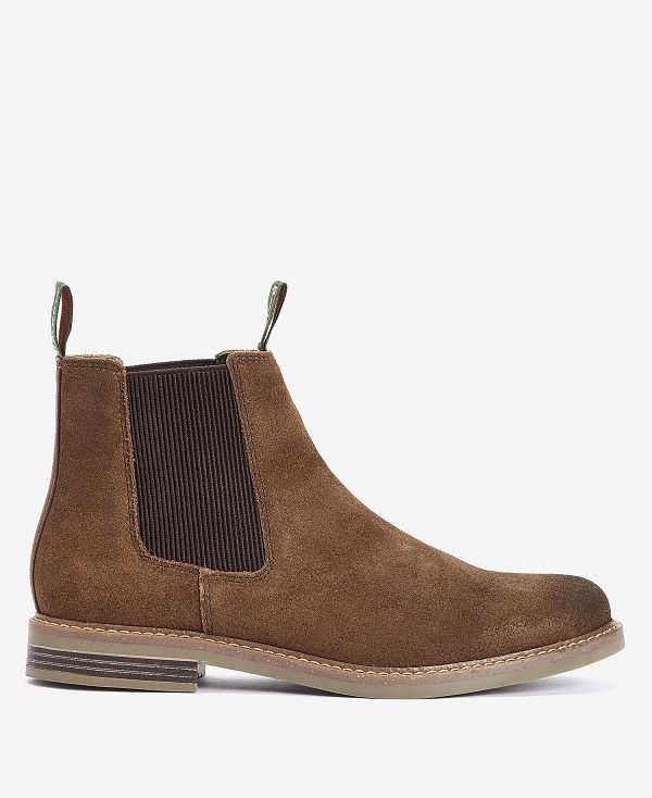 Barbour Farsley Chelsea Boots Khaki | BABO88876