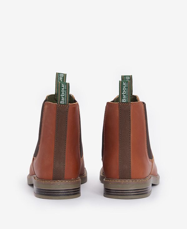 Barbour Farsley Chelsea Boots Whisky | BABO88873