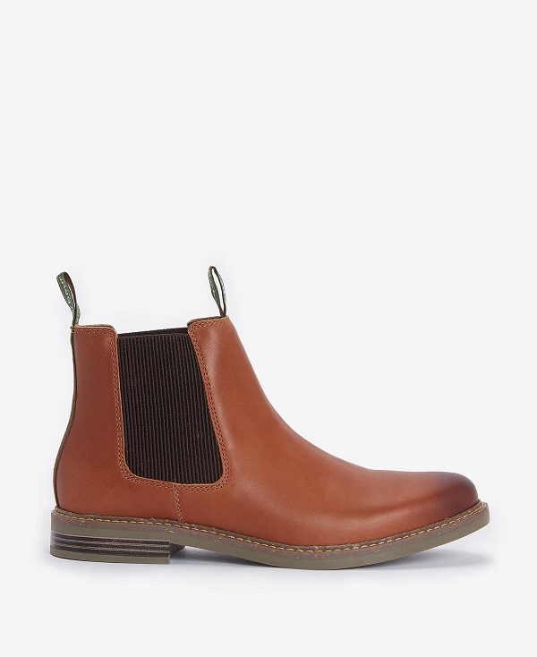 Barbour Farsley Chelsea Boots Whisky | BABO88873