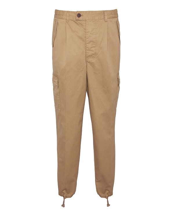 Barbour Faulkner Tapered Cargo Trousers Trench | BABO88791