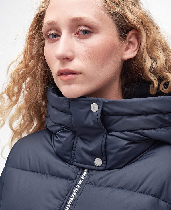 Barbour Ferndale Quilted Jacket Dark Navy | BABO89287