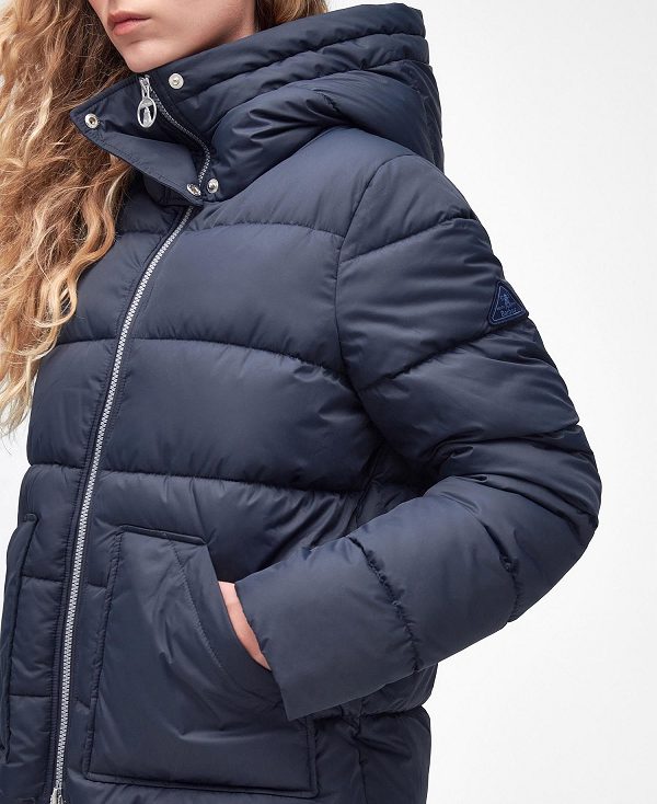 Barbour Ferndale Quilted Jacket Dark Navy | BABO89287