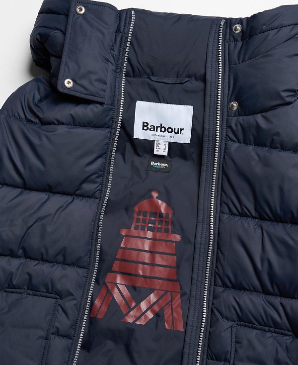 Barbour Ferndale Quilted Jacket Dark Navy | BABO89287