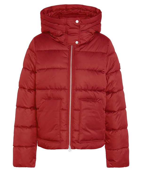 Barbour Ferndale Quilted Jacket Saffron Red | BABO89286