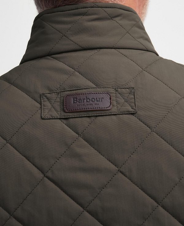 Barbour Fernwood Gilet Dark Olive | BABO87551