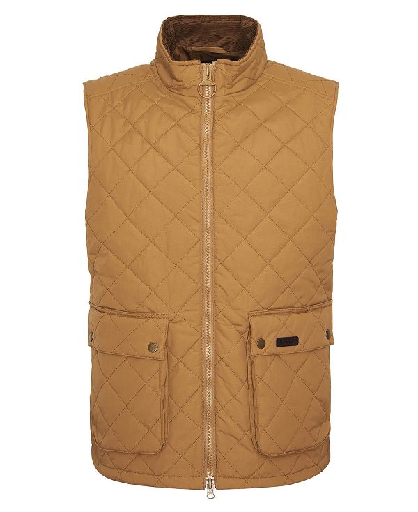 Barbour Fernwood Quilted Gilet Camel | BABO87554