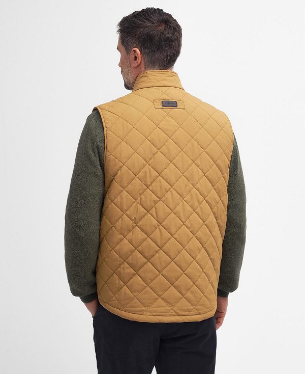 Barbour Fernwood Quilted Gilet Camel | BABO87554