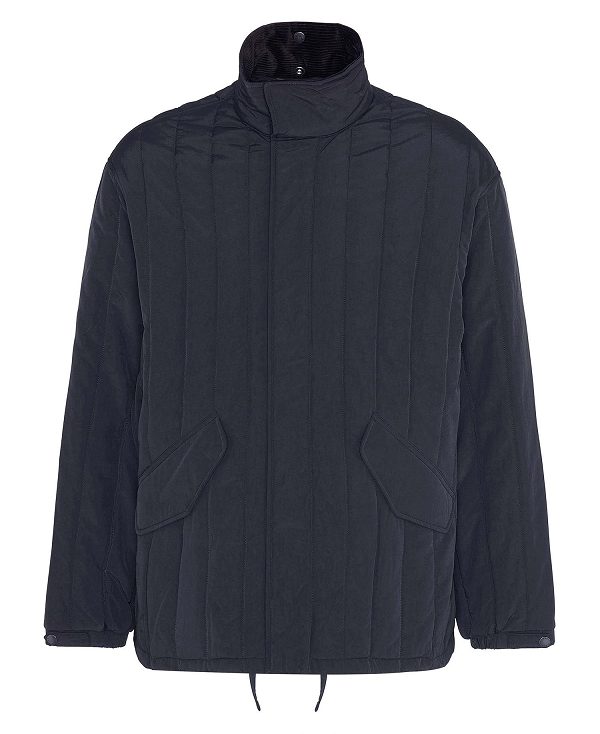 Barbour Field Quilted Jacket Classic Black | BABO87387