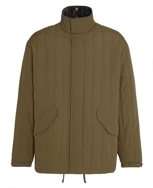 Barbour Field Quilted Jacket Light Sage | BABO87399