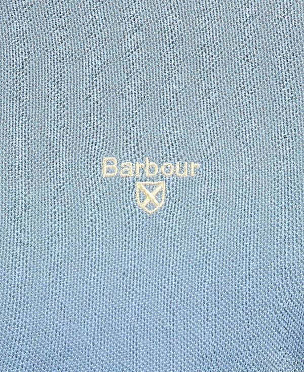 Barbour Finkle Polo Shirt Dusty Mint | BABO88022