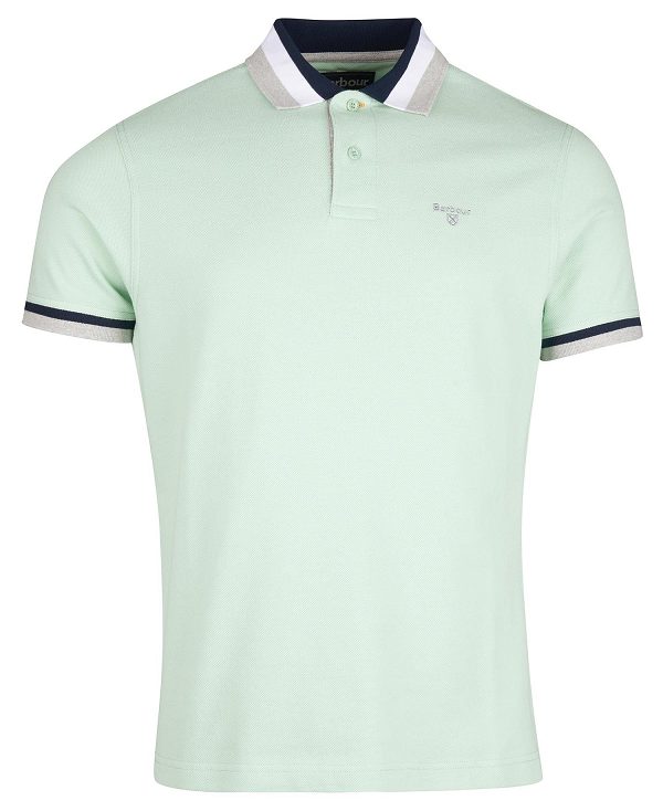 Barbour Finkle Polo Shirt Green | BABO88024