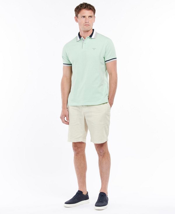 Barbour Finkle Polo Shirt Green | BABO88024