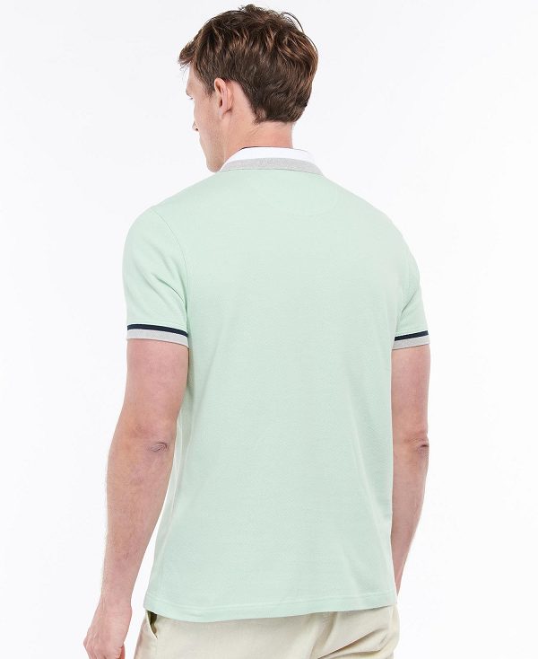 Barbour Finkle Polo Shirt Green | BABO88024