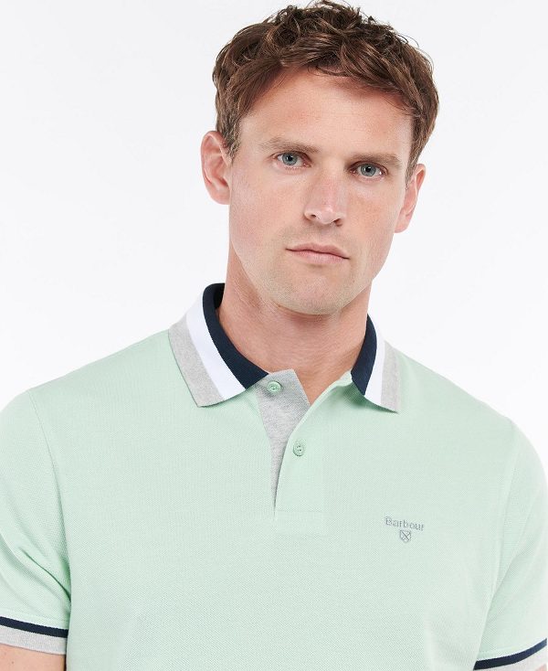 Barbour Finkle Polo Shirt Green | BABO88024