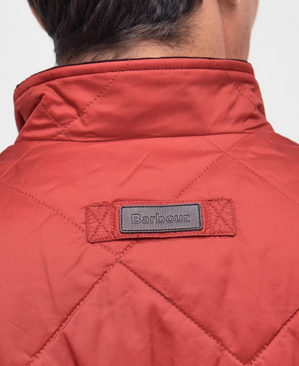 Barbour Finn Gilet Dark Red | BABO87577