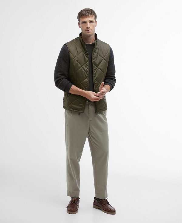 Barbour Finn Gilet Olive | BABO87579