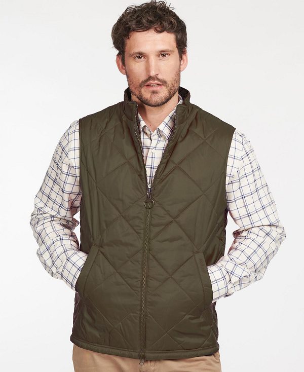 Barbour Finn Gilet Olive | BABO87579