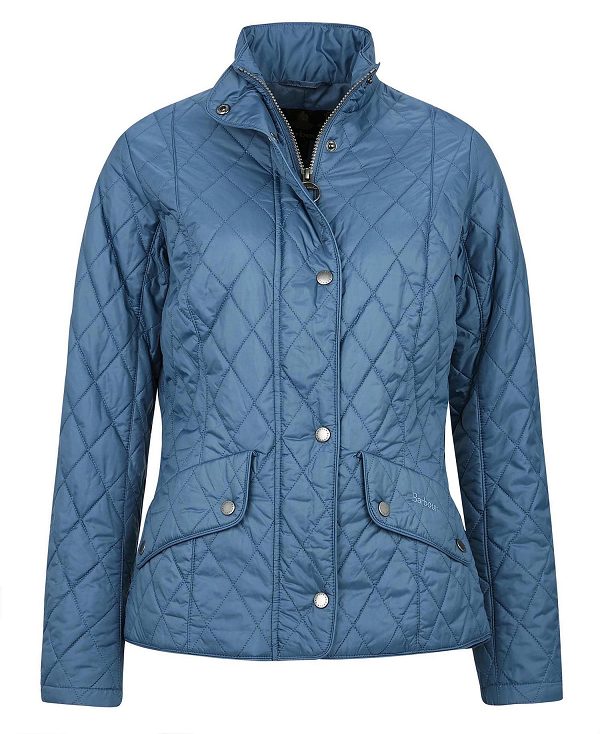 Barbour Flyweight Cavalry Quilted Jacket Blue | BABO89266