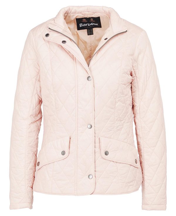 Barbour Flyweight Cavalry Quilted Jacket Rose Dust | BABO89315