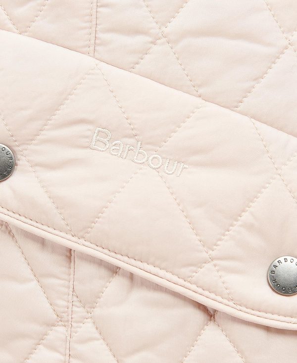 Barbour Flyweight Cavalry Quilted Jacket Rose Dust | BABO89315