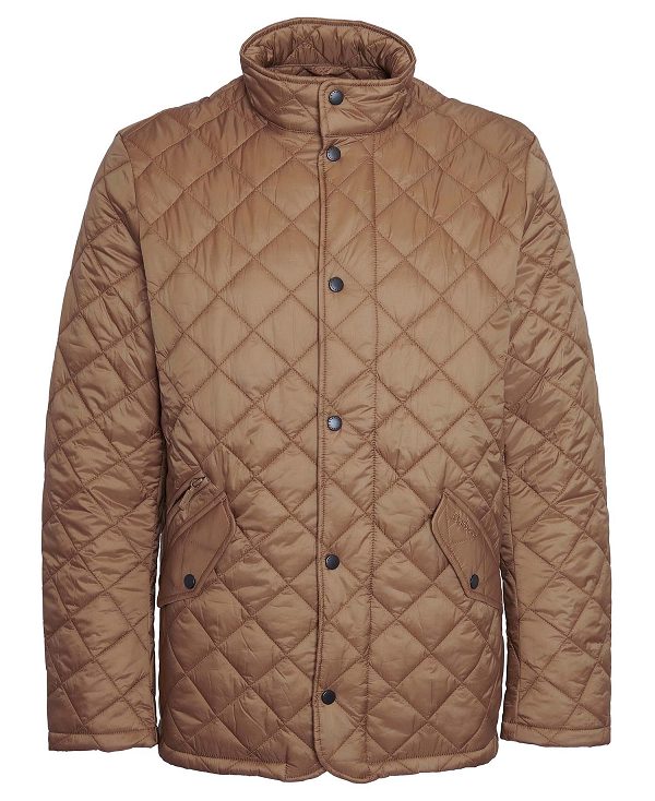 Barbour Flyweight Chelsea Quilted Jacket Light Sandstone | BABO87358