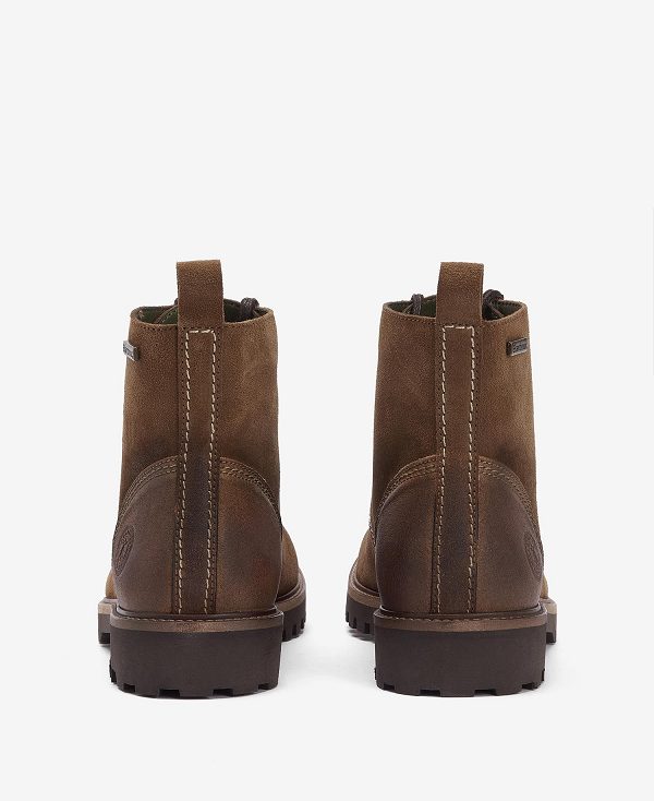 Barbour Foggy Derby Boots Classic Brown | BABO88861