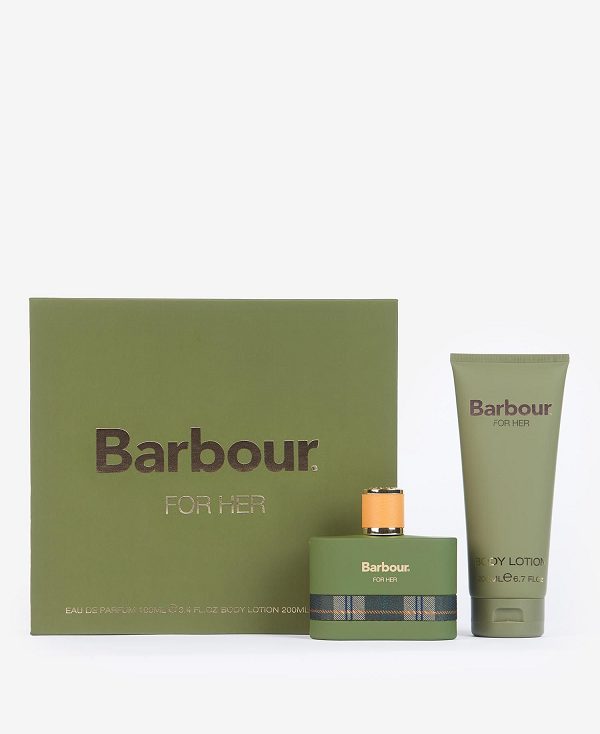 Barbour For Her Perfume Holiday Duo Gift Set Classic Green | BABO89994