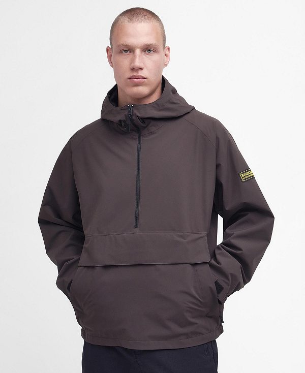 Barbour Future Overhead Waterproof Jacket Bitter Chocolate | BABO87407