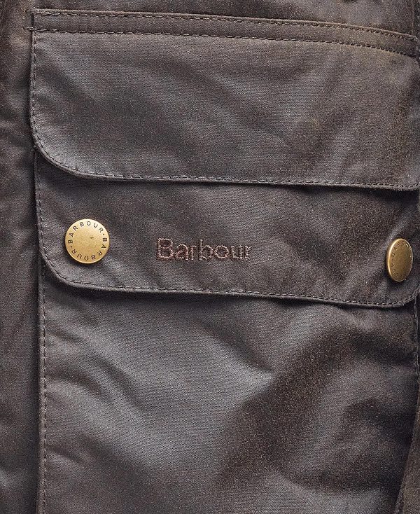 Barbour Game Parka Wax Classic Black/Classic | BABO87255