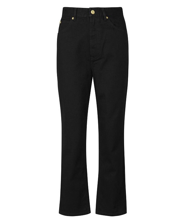 Barbour Garcia High Rise Jean Black | BABO89818