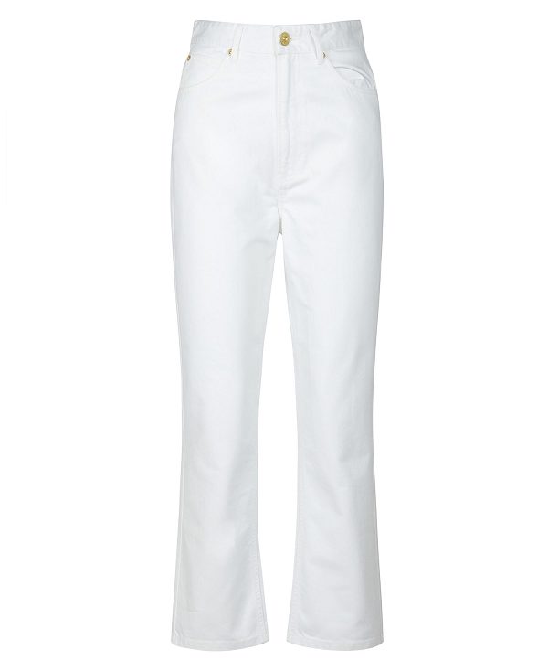 Barbour Garcia High Rise Jean White | BABO89819