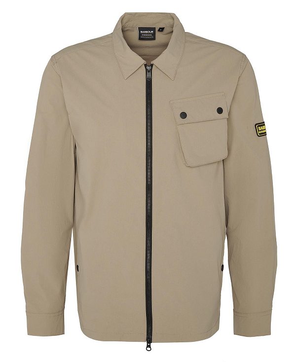 Barbour Gate Overshirt Ultimate Grey | BABO87982