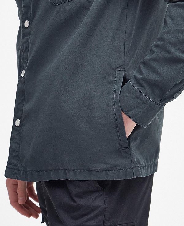 Barbour Gear Overshirt Navy | BABO87972