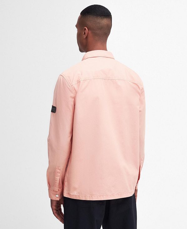 Barbour Gear Overshirt Pink | BABO87973