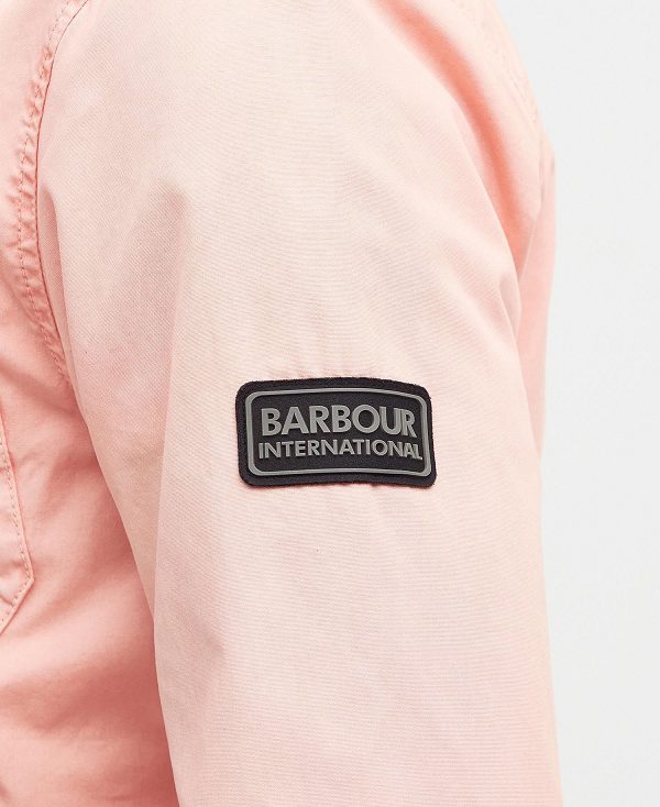 Barbour Gear Overshirt Pink | BABO87973