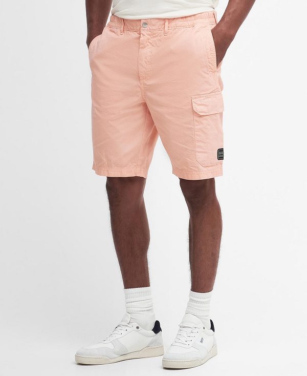 Barbour Gear Shorts Peach Nectar | BABO88795