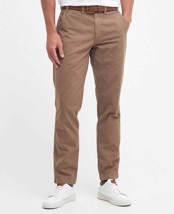 Barbour Glendale Chinos Military Brown | BABO88771