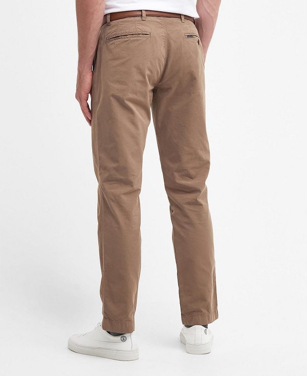 Barbour Glendale Chinos Military Brown | BABO88771